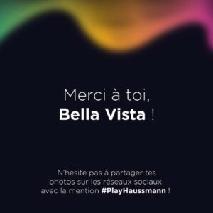 Fin du jeu de l'application Play Haussmann