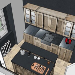 Plan 3d du nouvel appartement